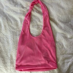 Pink crop top